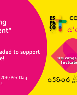 Espaço T - Volunteering at the Happy Event