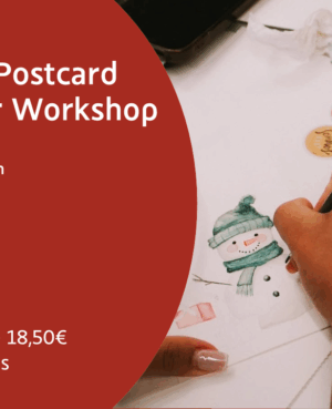 Christmas Postcard Watercolor Workshop